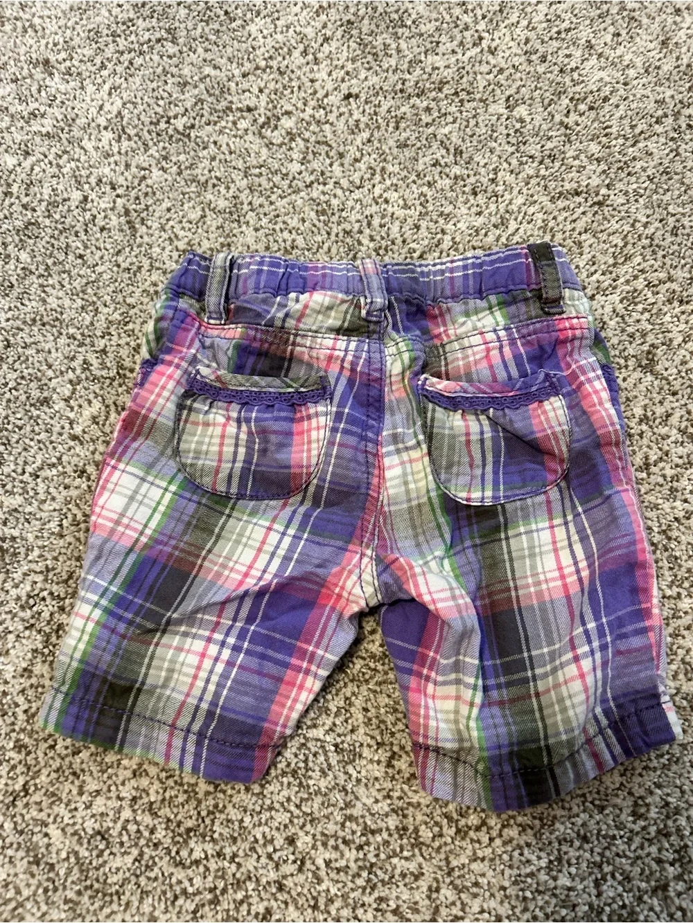 Early 2000s Plaid Shorts 3T